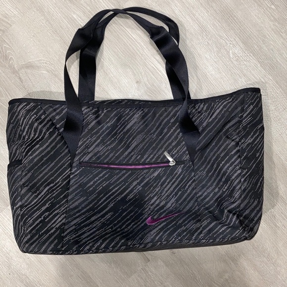 Handbags - Nike black & purple gym bag PRICE FINAL